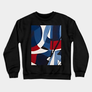 Modern And Modernist Pattern. Crewneck Sweatshirt